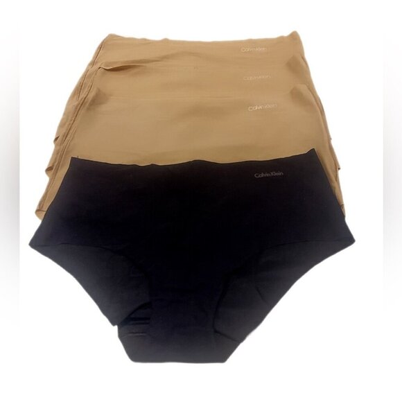 NNT Calvin Klein Seamless Highwaisted Lightweight beige skinny Underwear Panty S - Picture 2 of 2